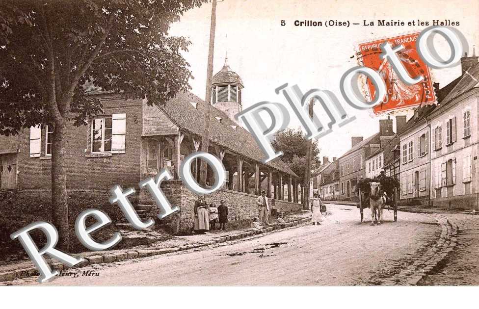 la mairie et les halles