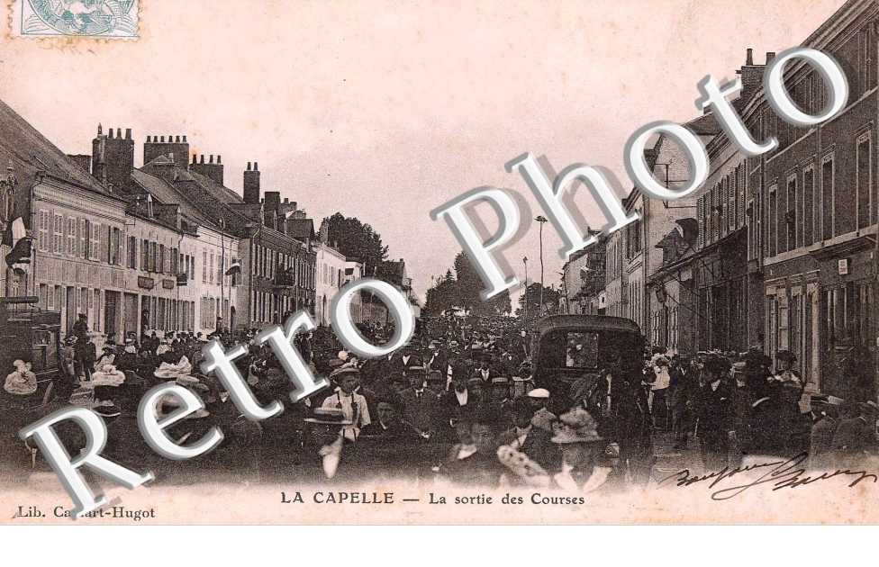 La sortie des courses