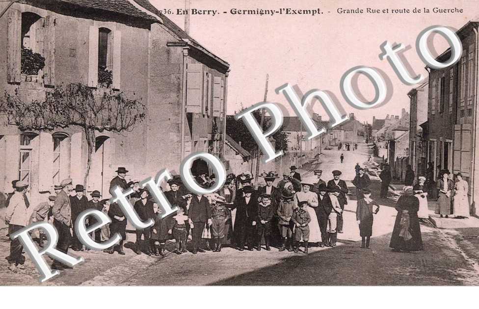 Grande Rue et route de la Guerche