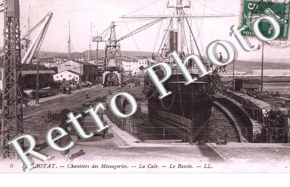 chantiers des messageries - la cale - le bassin
