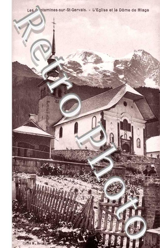 L&#039;Eglise et le Dome de Miage