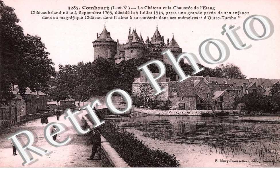 Le Chateau et la Chaussee de l&#039;Etang
