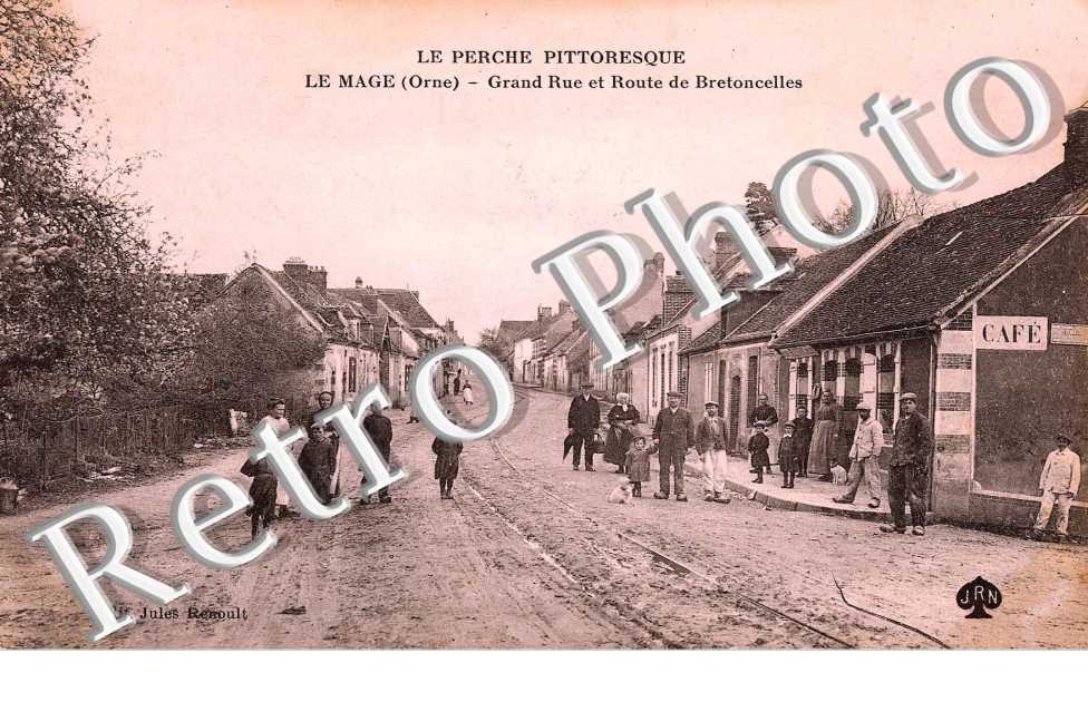Grande Rue et route de Bretoncelles