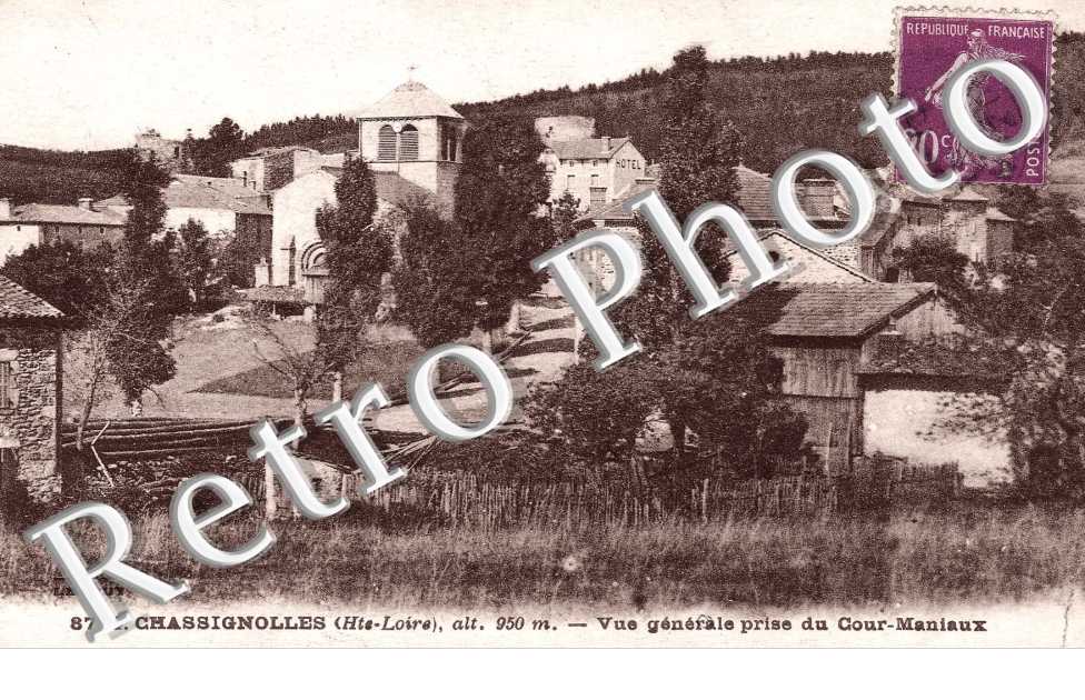 Vue Generale prise du Cour-Maniaux