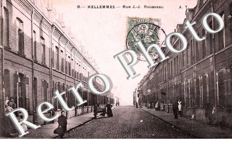 HELLEMMES - RUE JJ ROUSSEAU