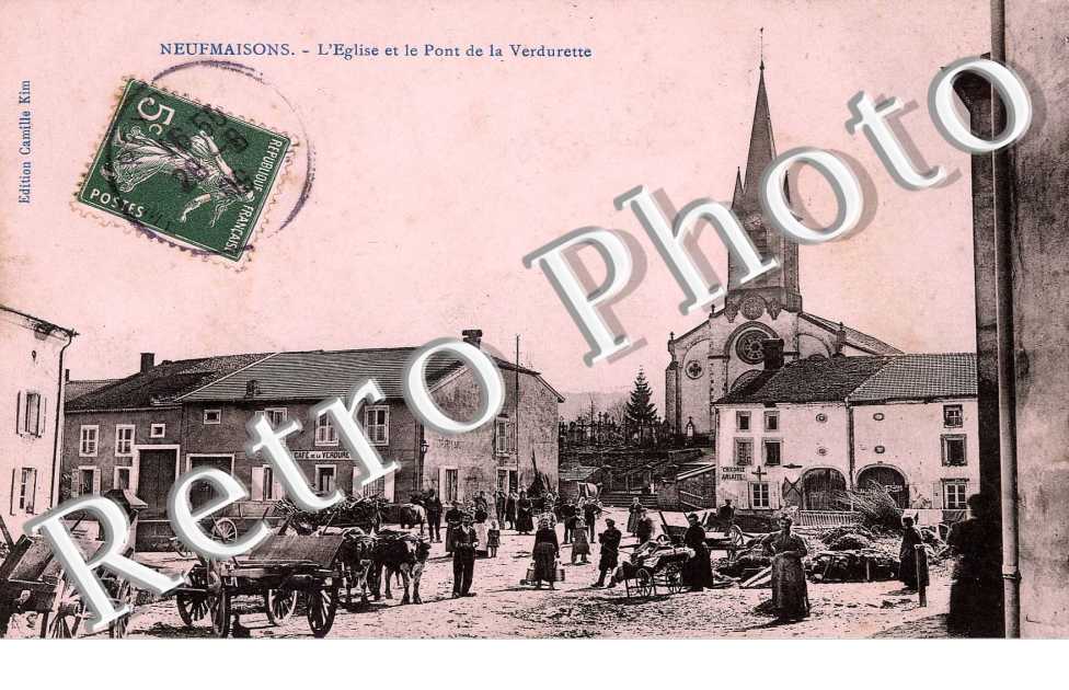 l'eglise et le pont de la Verdurette