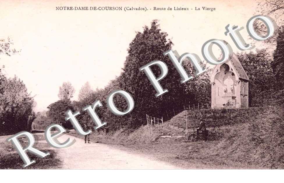 route de Lisieux, la vierge