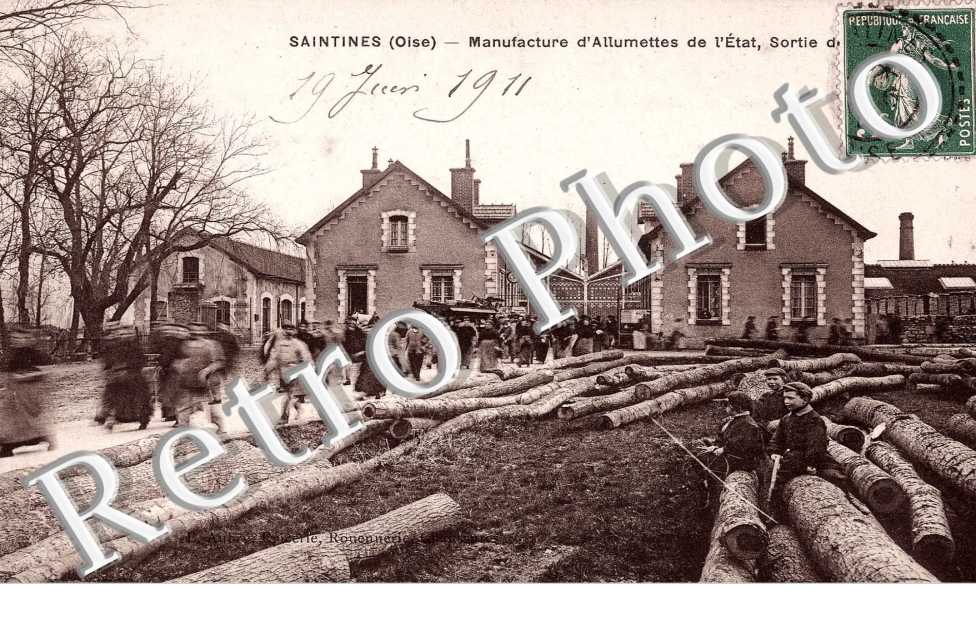 manufacture d' allumettes de l' Etat, sortie de l' usine