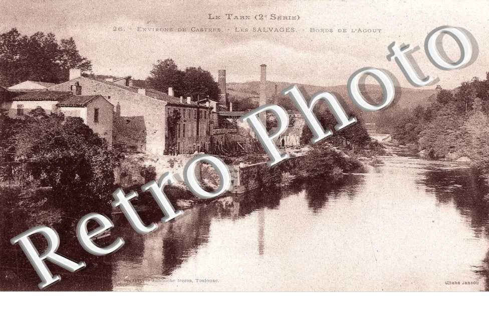 les Salvages, bords de l'Agout