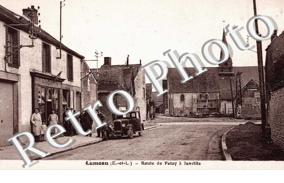 Route de Patay a Janville