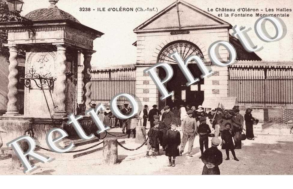 Les Halles et la Fontaine Monumentale