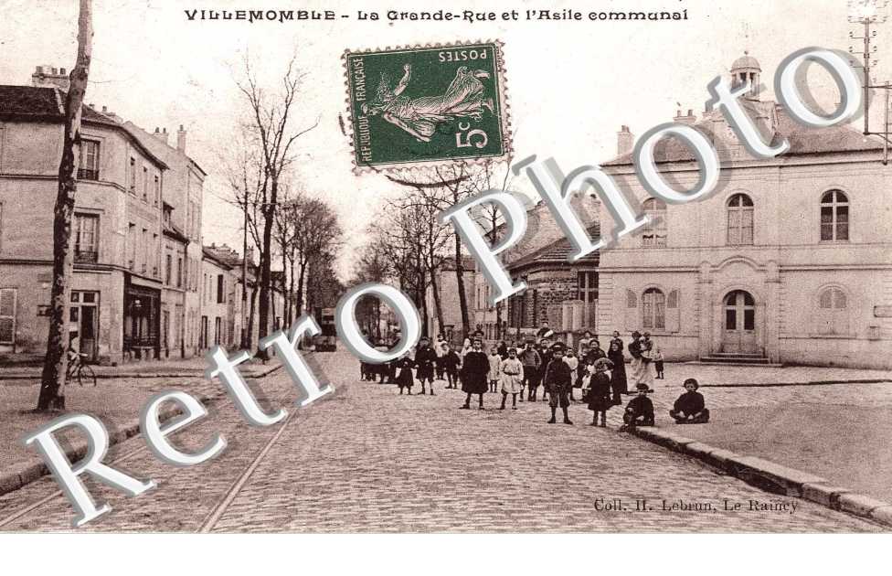 La Grande Rue et l&#039;Asile Communal