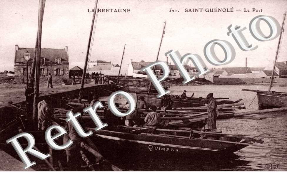 Saint Guenole, le port