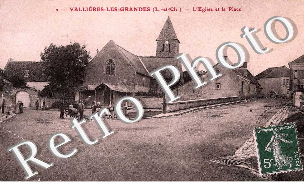 l&#039;église et la place