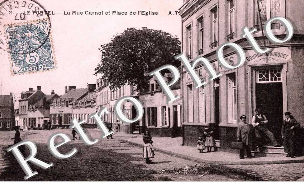 RUE CARNOT ET PLACE DE L'EGLISE