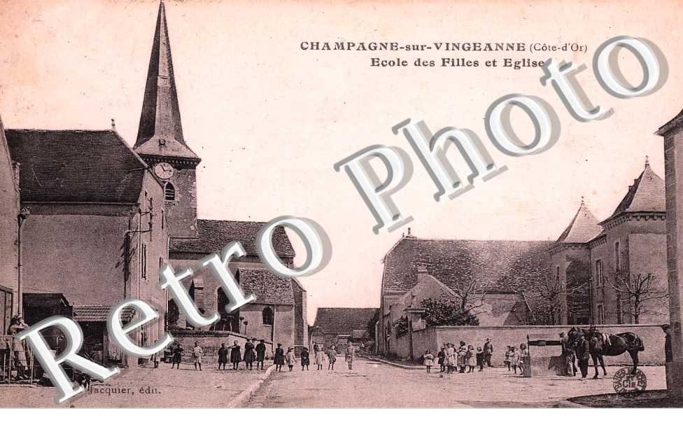 Ecole des Filles et Eglise