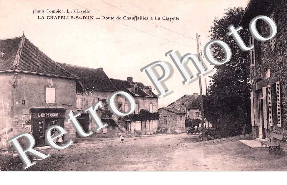 Route de Chauffailles a la Clayette