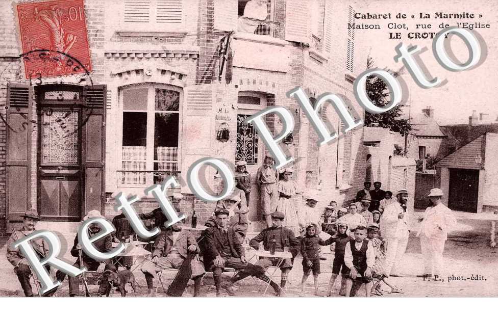 Cabaret de " La Marmite " Maison Clot rue de l&#039;eglise