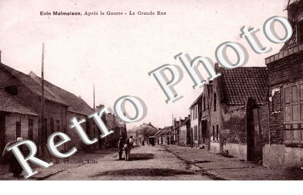 Apres la guerre - La grande rue
