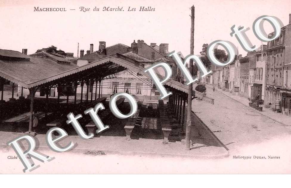 Rue du marche - les halles