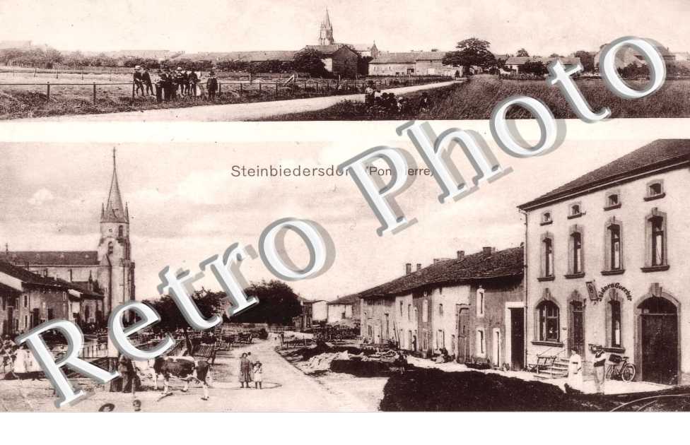 Steinbiedersdorf  Vue generale et Interieur du village