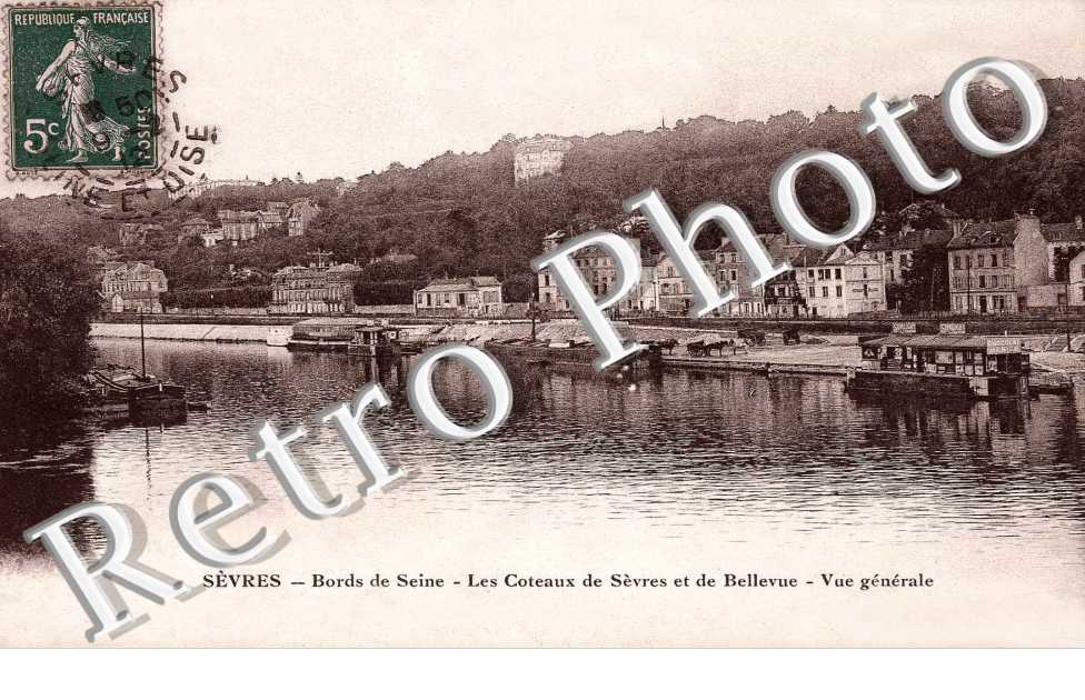 BORDS DE SEINE LES COTEAUX DE SEVRES ET DE BELLEVUE
