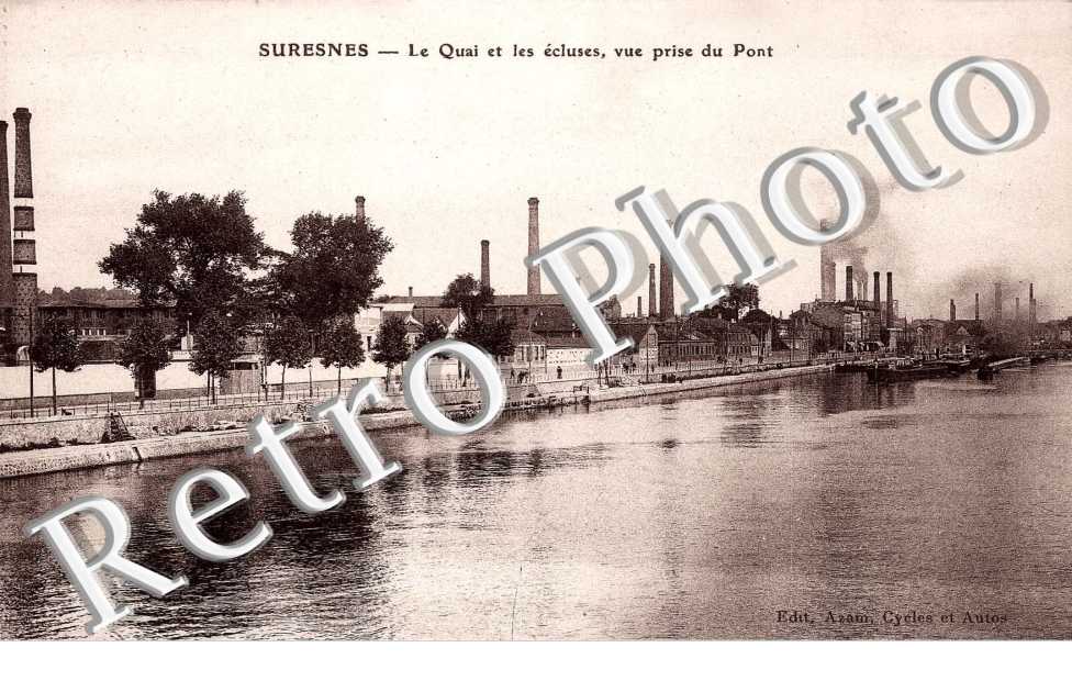 LE QUAI ET LES ECLUSES