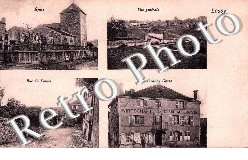 vue generale, eglise, rue du Lavoir, restauration Charo