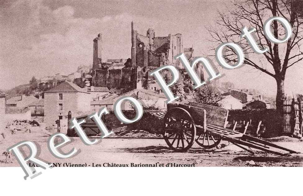 les chateaux barrional et harcourt