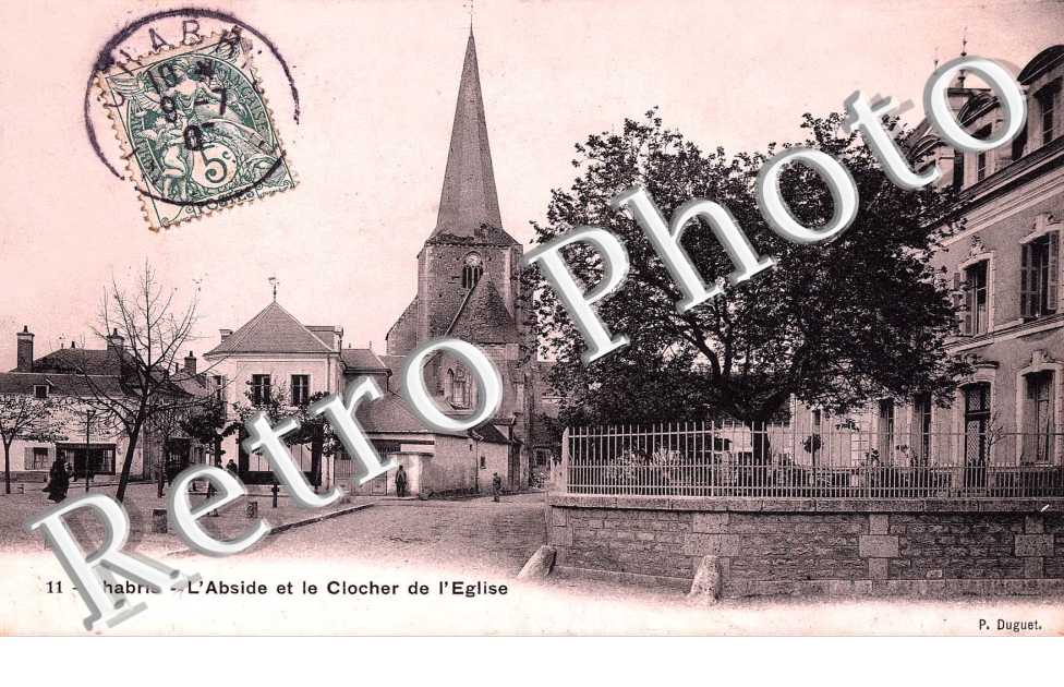 l´Abside et le clocher de l´Eglise