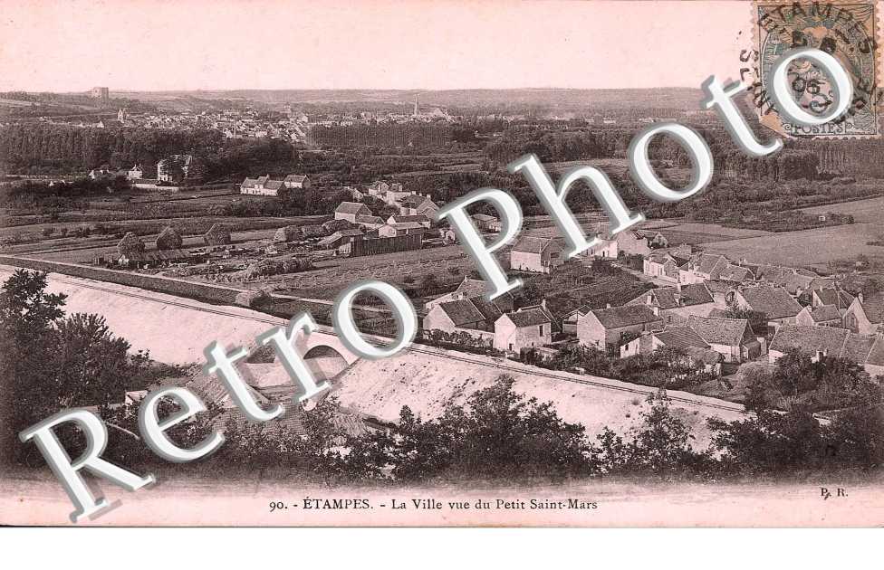 La Ville vue du Petit Saint  Mars