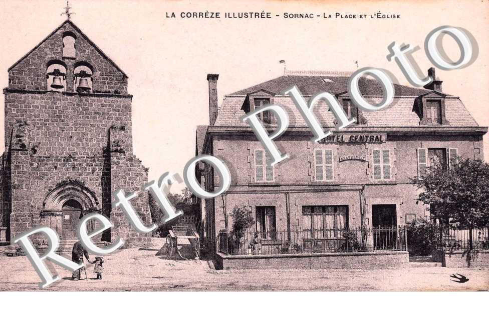 La place et eglise