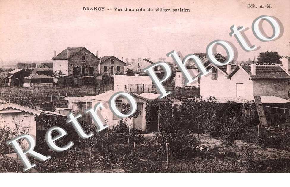 vue d&#039;un coin du village parisien