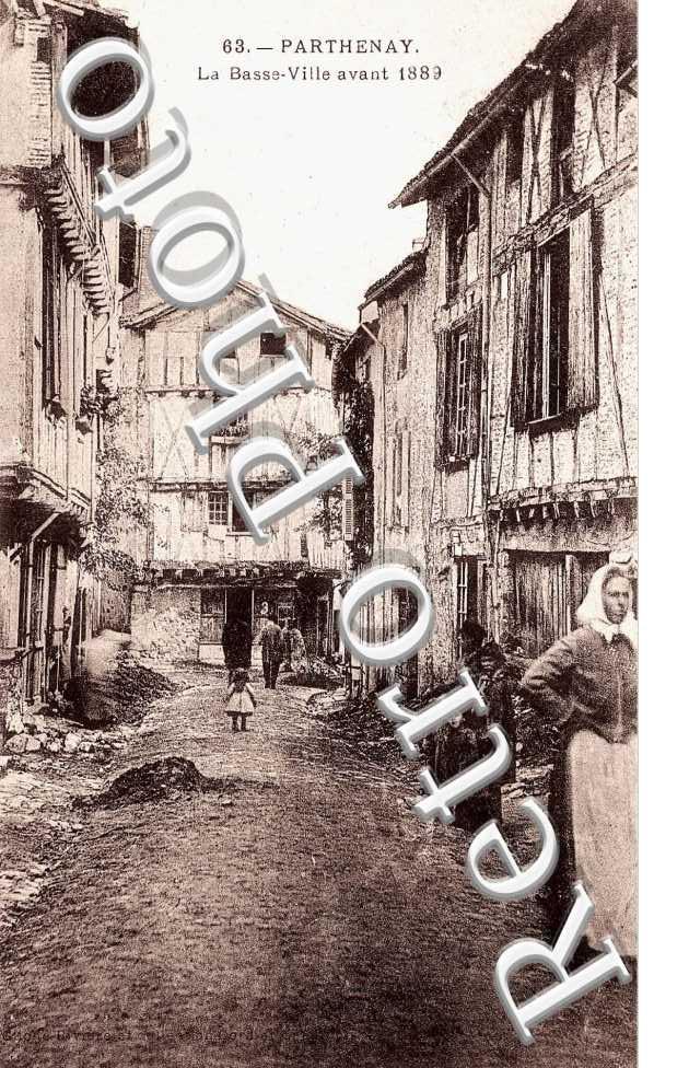 La Basse Ville avant 1889