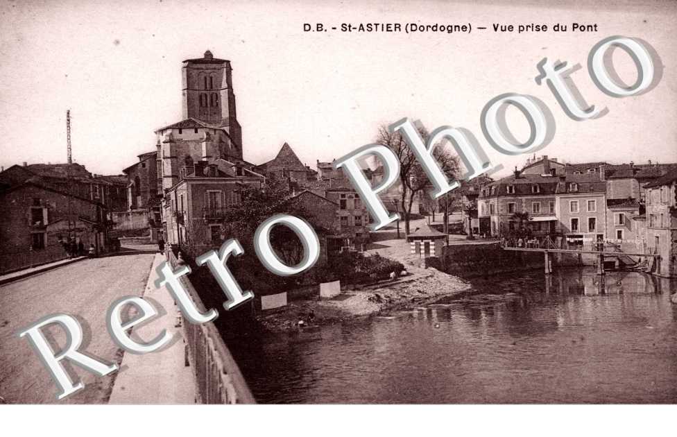 Vue prise sur le pont