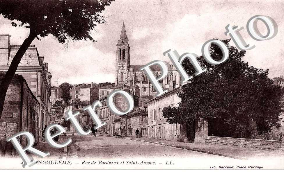 Rue de Bordeaux et Saint-Ausone