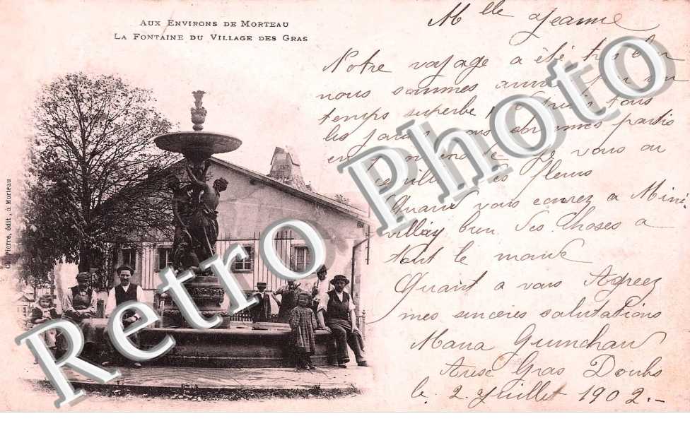 la fontaine du village