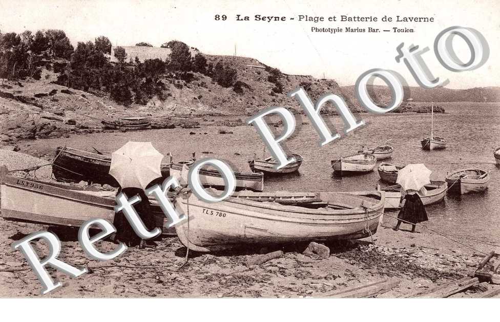 PLAGE ET BATTERIE DE LAVERNE