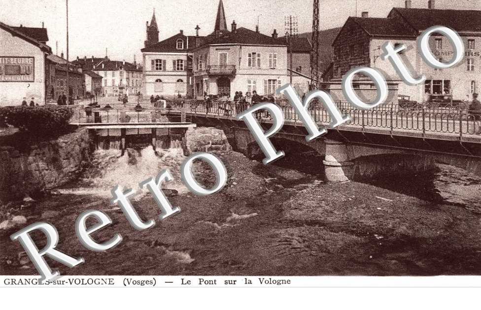 Le pont sur la Vologne