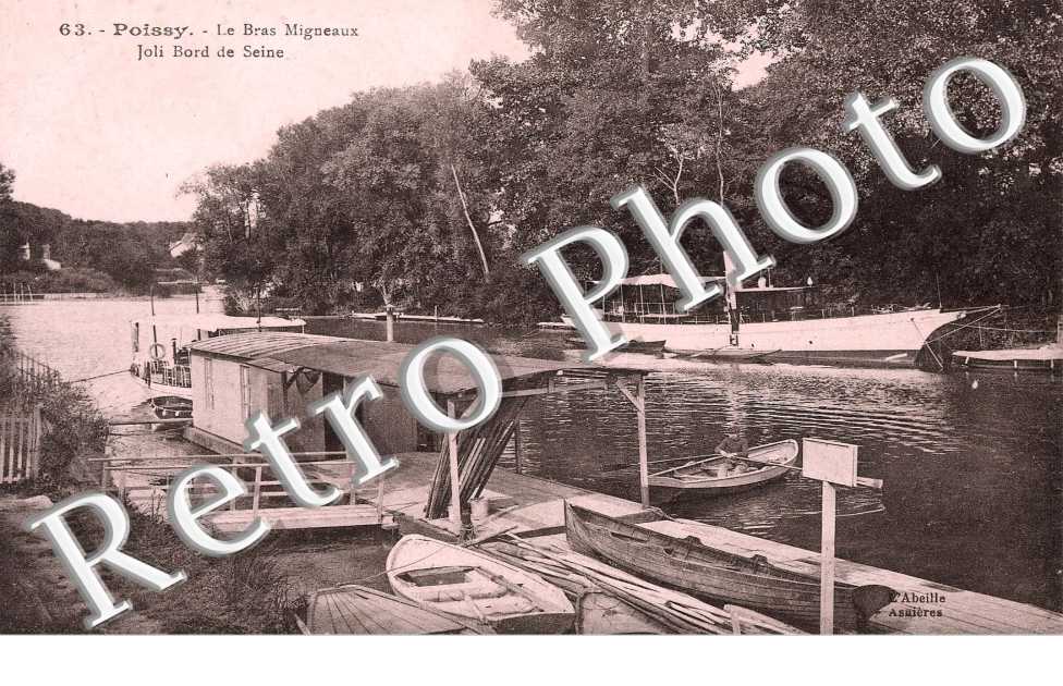 Le bras Migneaux - joli bord de la Seine