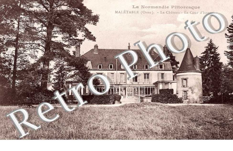 LA NORMANDIE PITTORESQUE LA COUR D&#039;HONNEUR