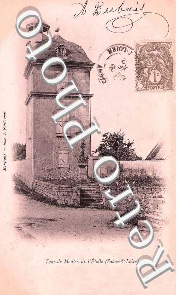 la tour en 1902