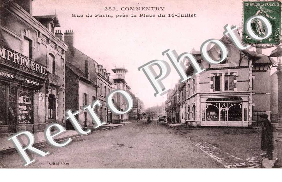 rue de Paris, pres la place du 14 juillet