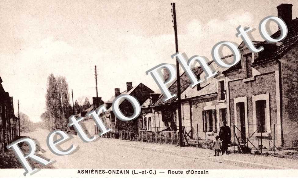 Asnières-Onzain - Route d&#039;Onzain