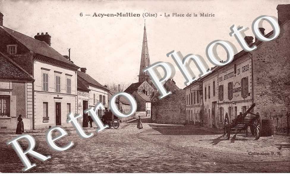 La place de la mairie