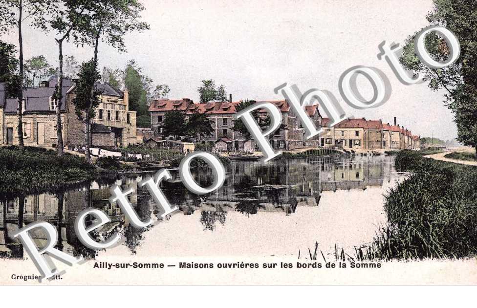 Maisons ouvrieres sur les bords de la Somme