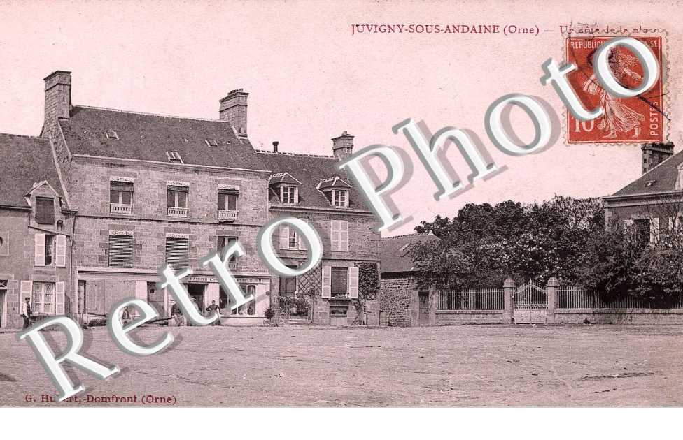 un cote de la place