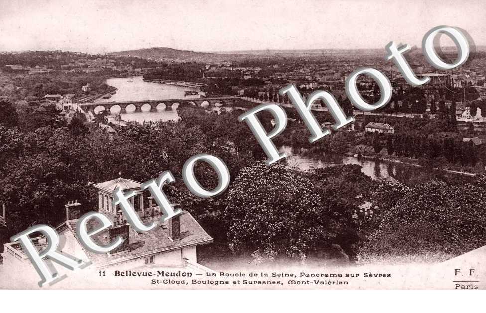 LA BOUCLE DE LA SEINE, PANORAMA...