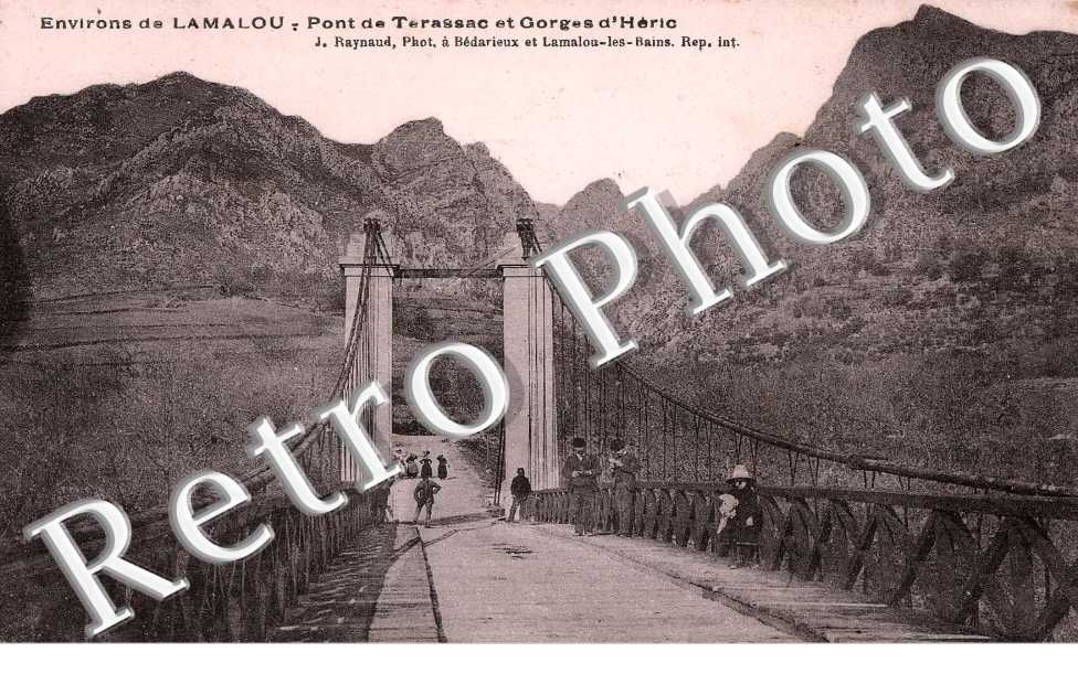 Pont de Terassac et gorges d&#039;Heric