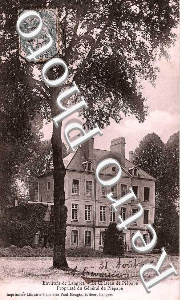 chateau de  Piepape - propriete du general Piepape